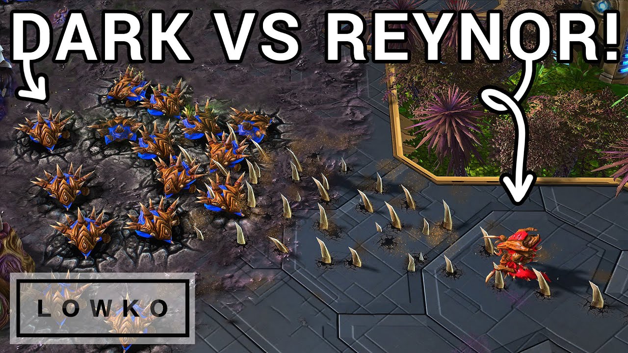 StarCraft 2: The ULTIMATE LATE GAME of Zerg vs Zerg! (Dark vs Reynor)