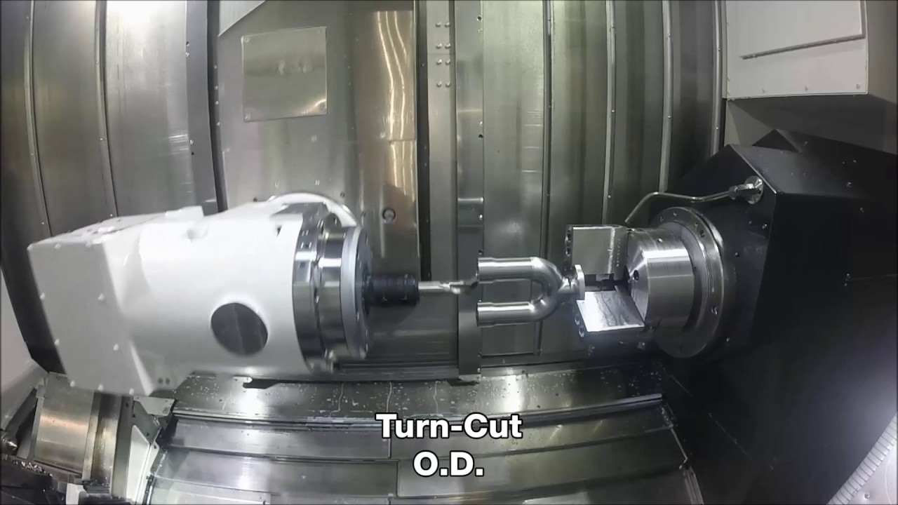 ID and OD Turn-Cut on Okuma MULTUS U3000