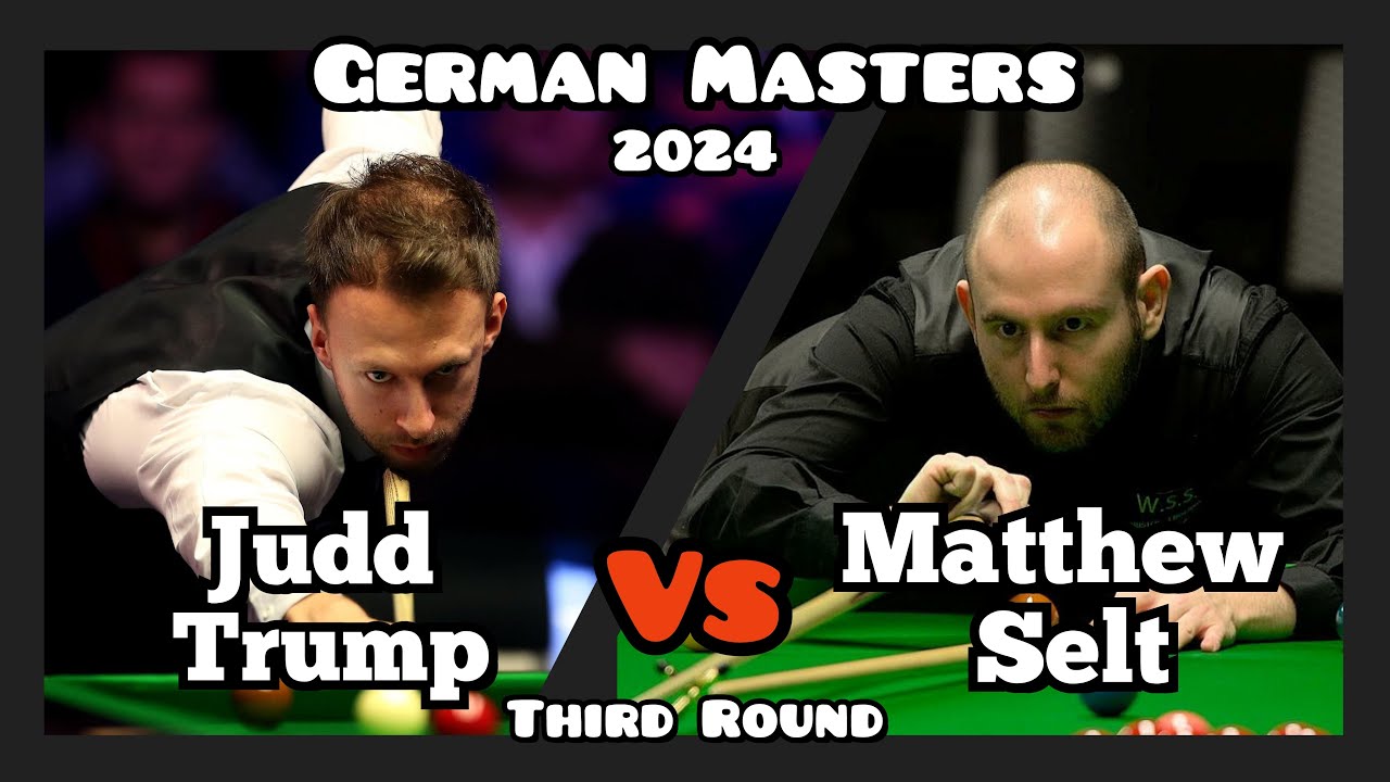Judd Trump vs Matthew Selt - German Masters Snooker 2024 - Third Round Live (Full Match)