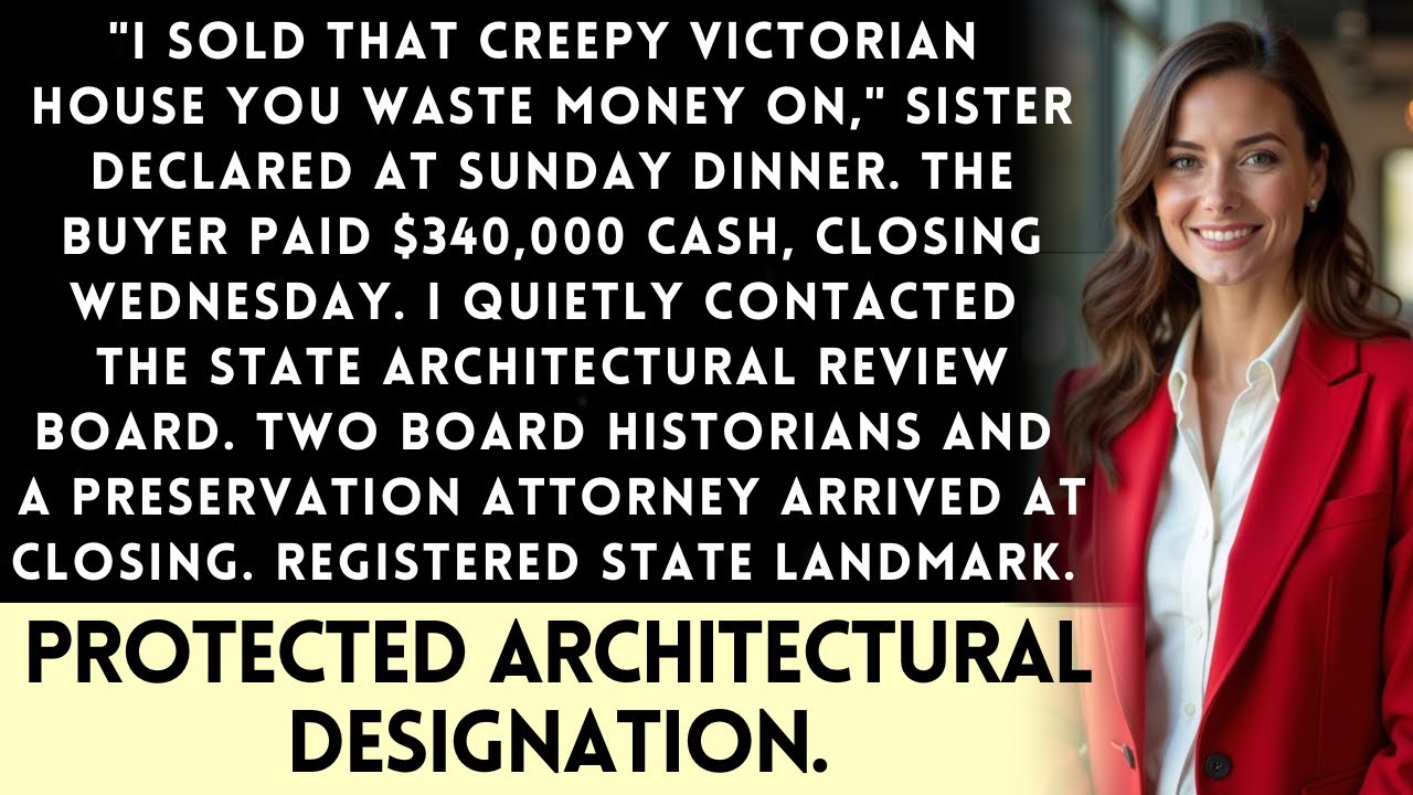Sister Sold 'My Creepy Victorian House' — Until State Architectural Board Showed Documentation