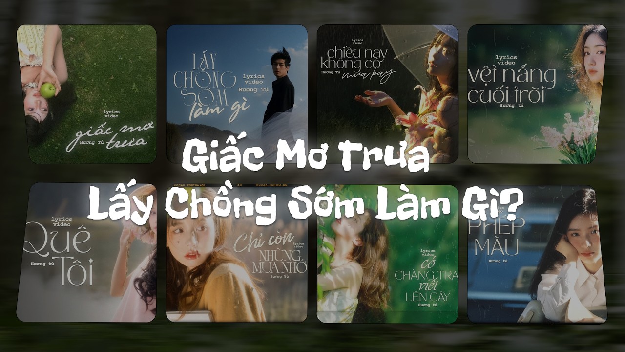 NHẠC ÁP TAI GỐI #18 | Giấc Mơ Trưa, Lấy Chồng Sớm Làm Gì |Nhạc Trẻ Ballad Hương Tú Cover Nghe Dễ Ngủ