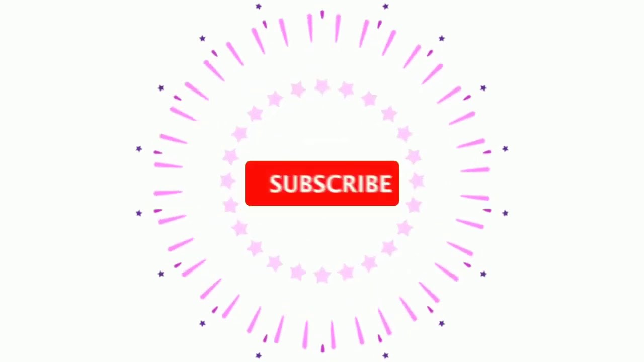 White screen subscribe button with the bell