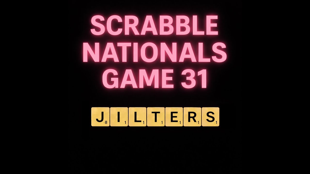 SPC Game 31 (Scrabble) -- against Jay Levin