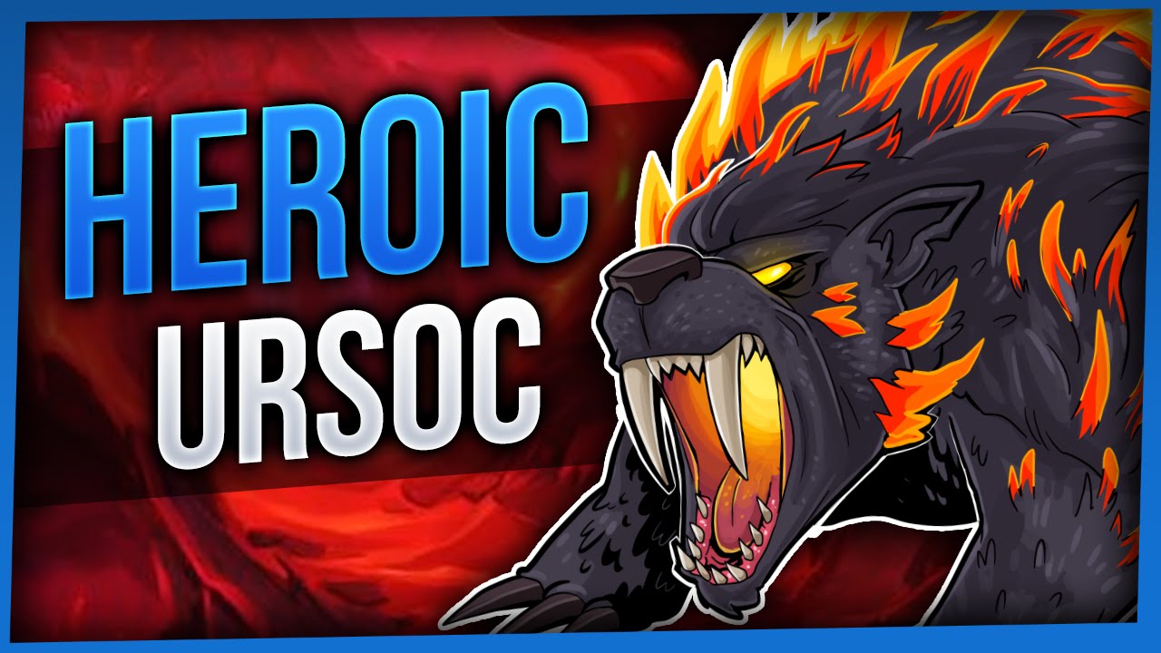 Ursoc | Heroic Emerald Nightmare | WoW LEGION [EnhShaman PoV]