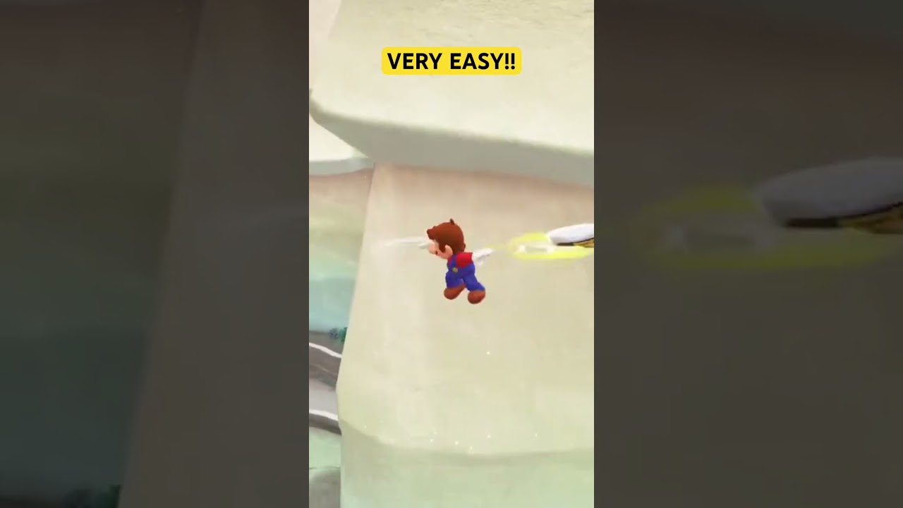 The EASIEST Insanity Elite TRICKJUMP in Super Mario Odyssey #shorts #smo #mario #trickjump #elite