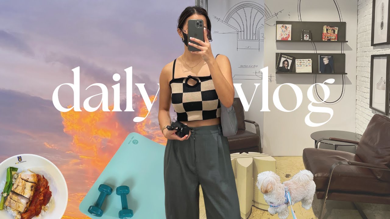 daily vlog ☁️ how i spend my weekend, lots of food, and unboxing packages 📦