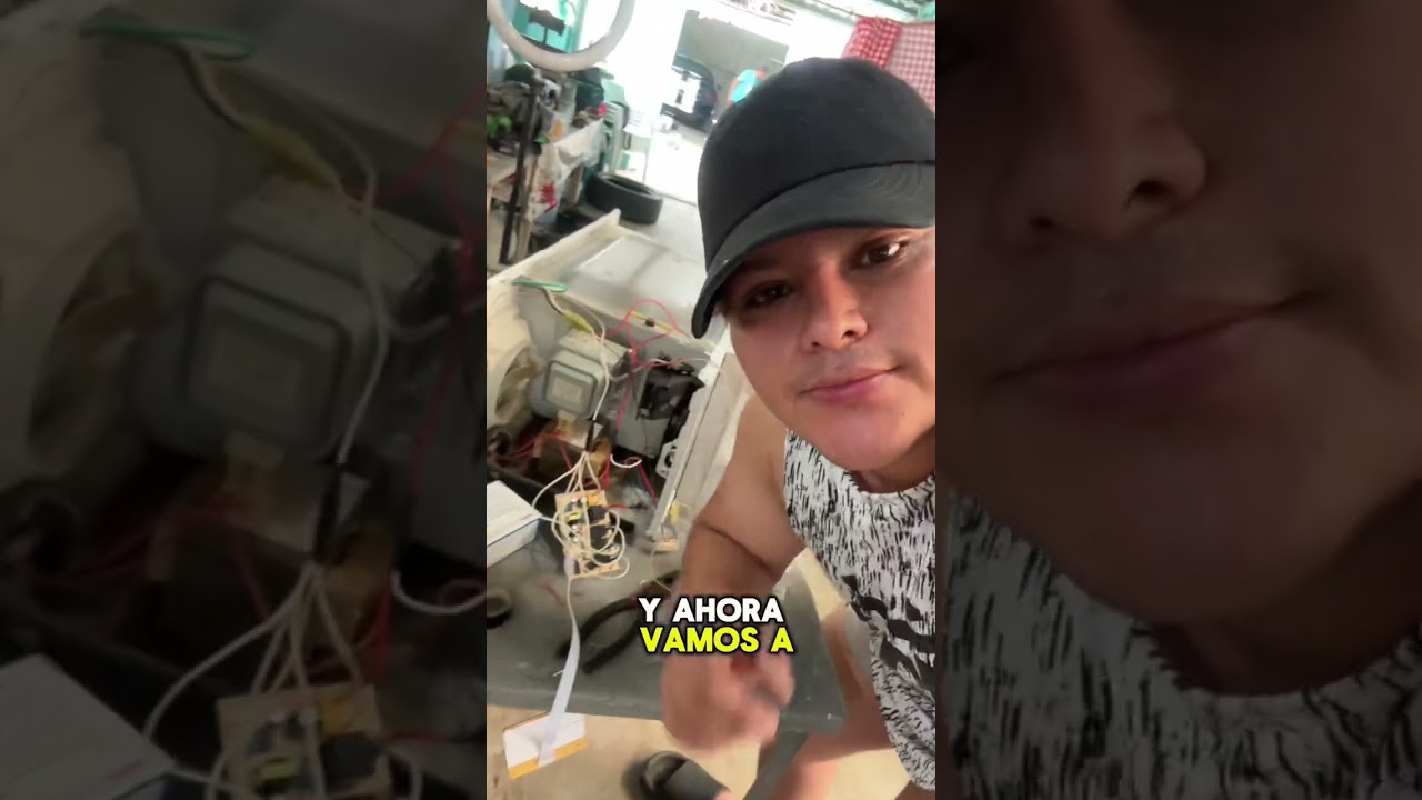 As&iacute; logr&eacute; rescatar un microondas de la basura