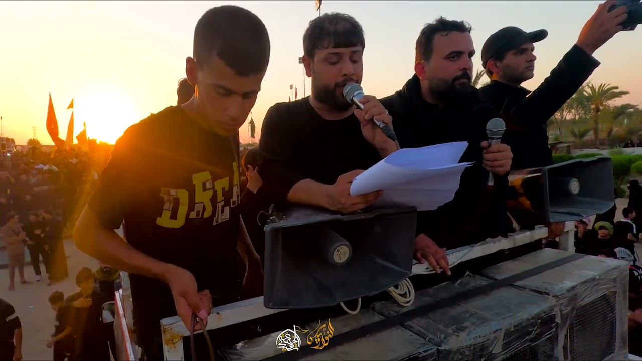 سيد فاقد جديد دخولية موكب شهيد الجمعة الحسيني مدينة الحمزة الشرقي مسيرة الاربعين