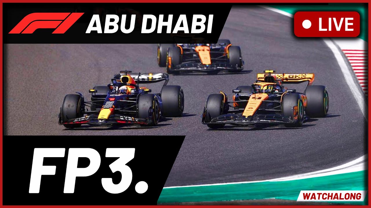 🔴F1 Live — Гран-при Абу-Даби FP3 — полный комментарий и прямая трансляция