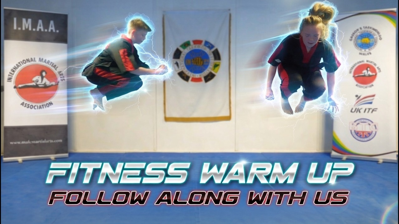 Fitness Warm Up Follow Along (Get in Shape, Improve your Jump, etc) | Martial Arts