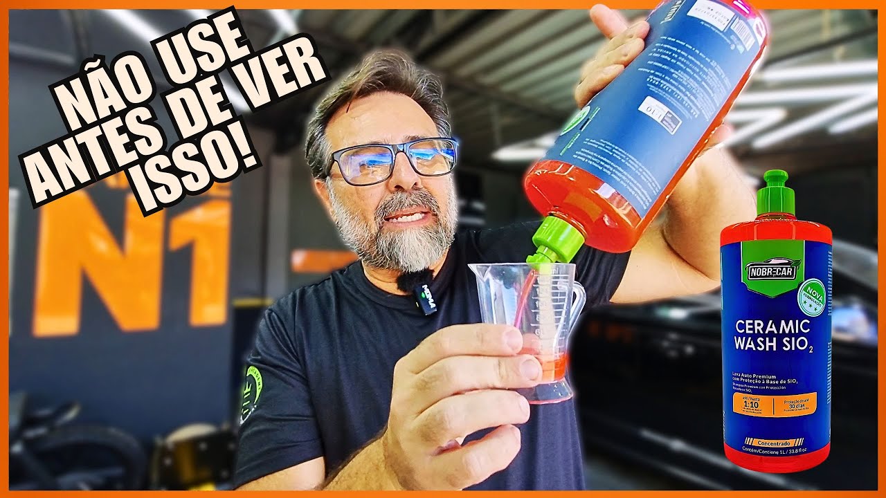 Teste Real: Ceramic Wash SiO2 da Nobre Car FUNCIONA MESMO?