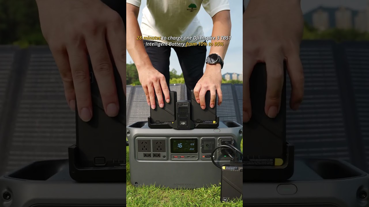 DJI Power 1000 V2 + Inspire 3 = Worry-free Filmmaking Setup