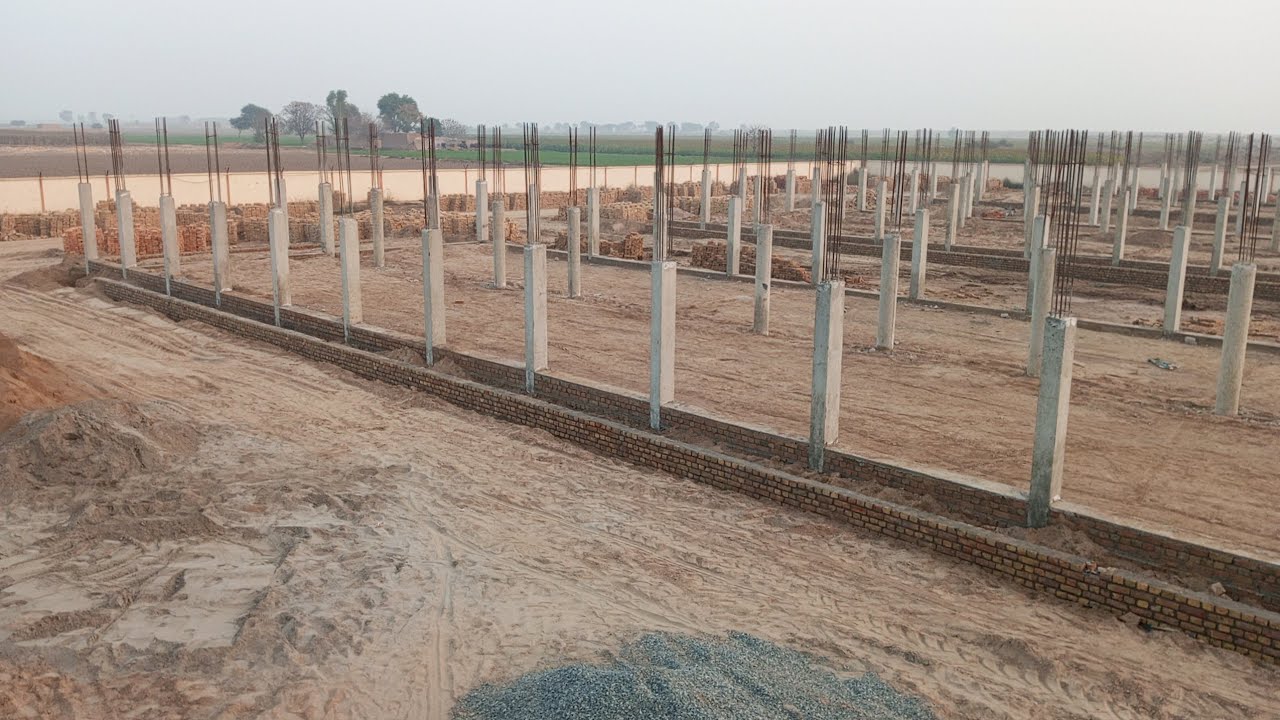 Shed#2 Visit 1st Floor Slab Construction Work|| Civil Construction work