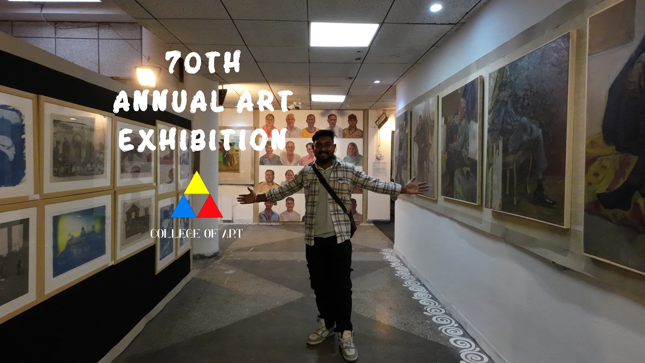 College of art exhibition day 1 lalitkala