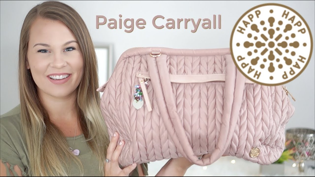 Happ Diaper Bag | Paige Carryall | Review & Packing Video