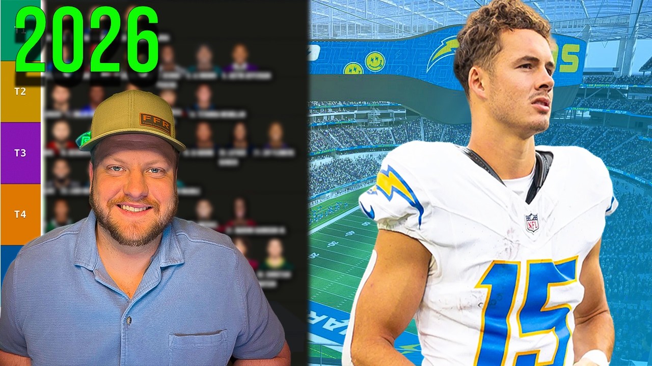Updated Top 38 Wide Receiver Rankings For 2026 Fantasy Football