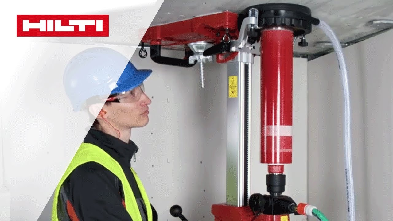 HILTI WMS Diamentowe wiercenie na mokro bez wycieku szlamu