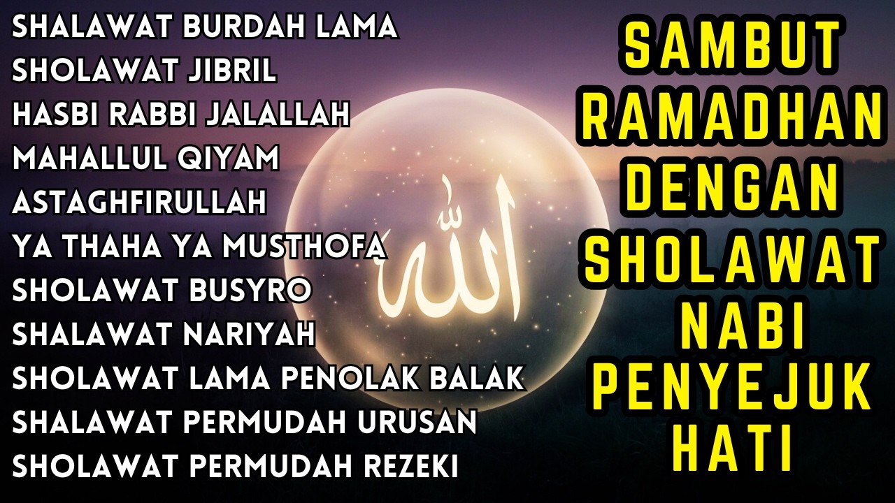 SHOLAWAT NABI MUHAMMAD SAW MERDU TERBARU 2026 BIKIN HATI SEJUK || LAGU SHOLAWAT MERDU TERBARU 2026