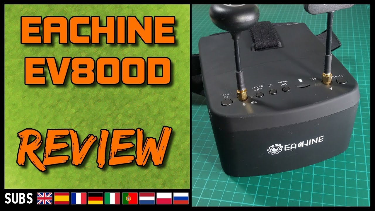 EACHINE EV800D - FPV Google Review