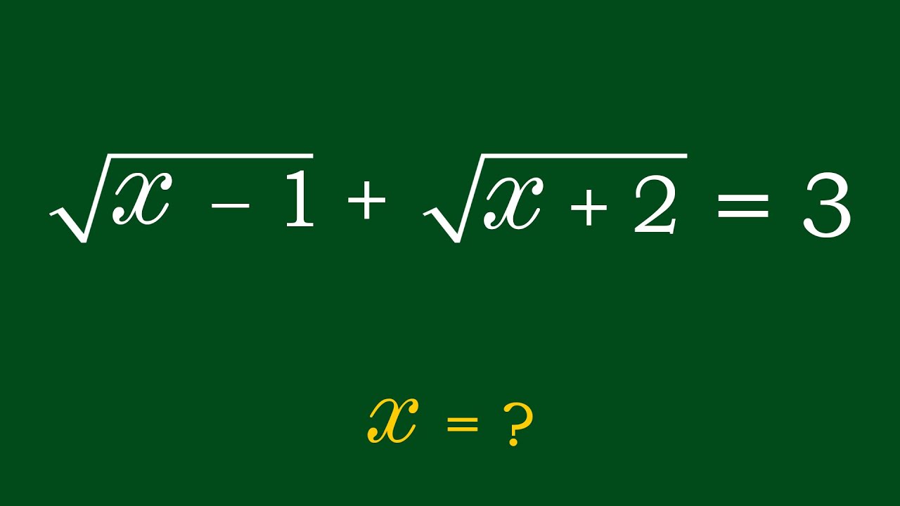 France | A Nice Algebra Problem | Math Olympiad