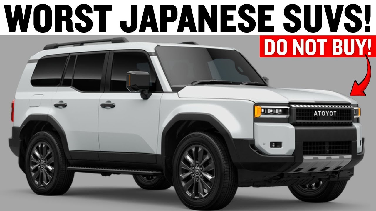 The 3 Best and 3 Worst Japanese SUVs to Buy This 2026!