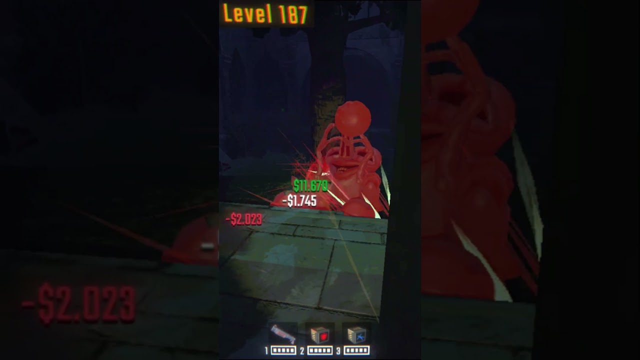 KILLING CLOWN with DUMGOLF's STAFF on LEVEL 187 #repo