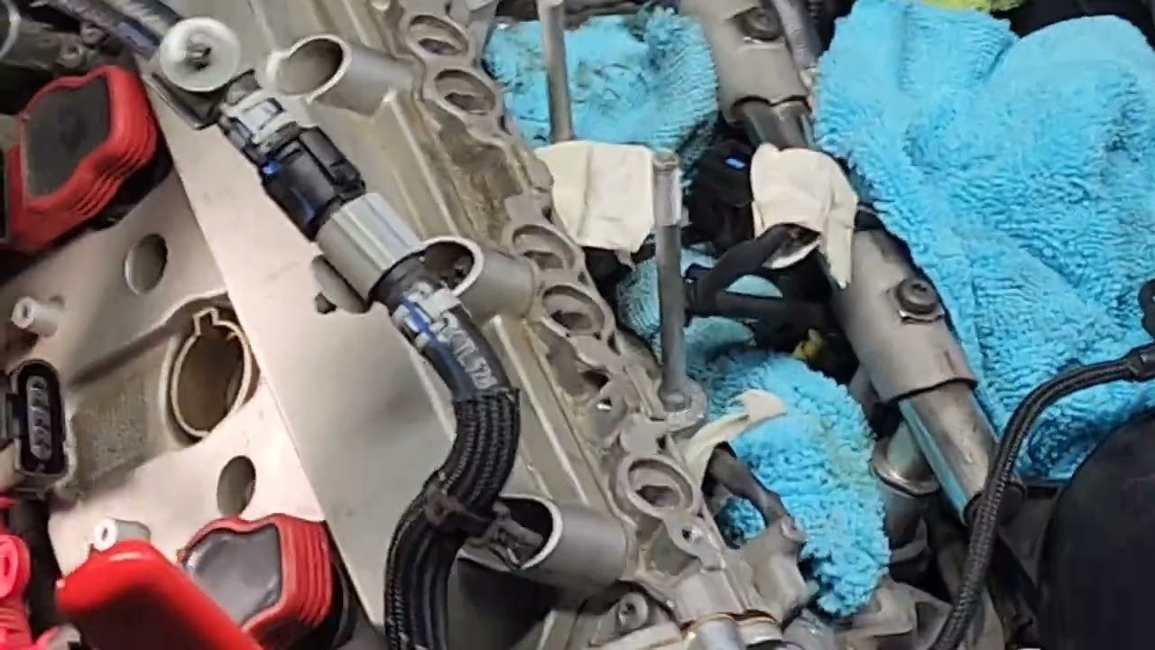 2017 2018 2019 AUDI Q7 SPARK PLUGS CHANGE PART 2 (passenger side)