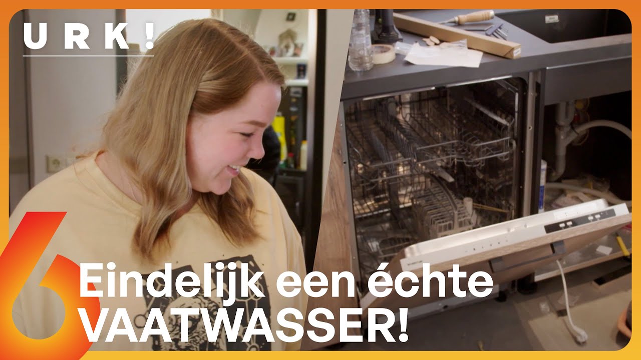 Gerda HELEMAAL WILD van haar nieuwe KEUKEN! 😍 | Urk! #AFL45