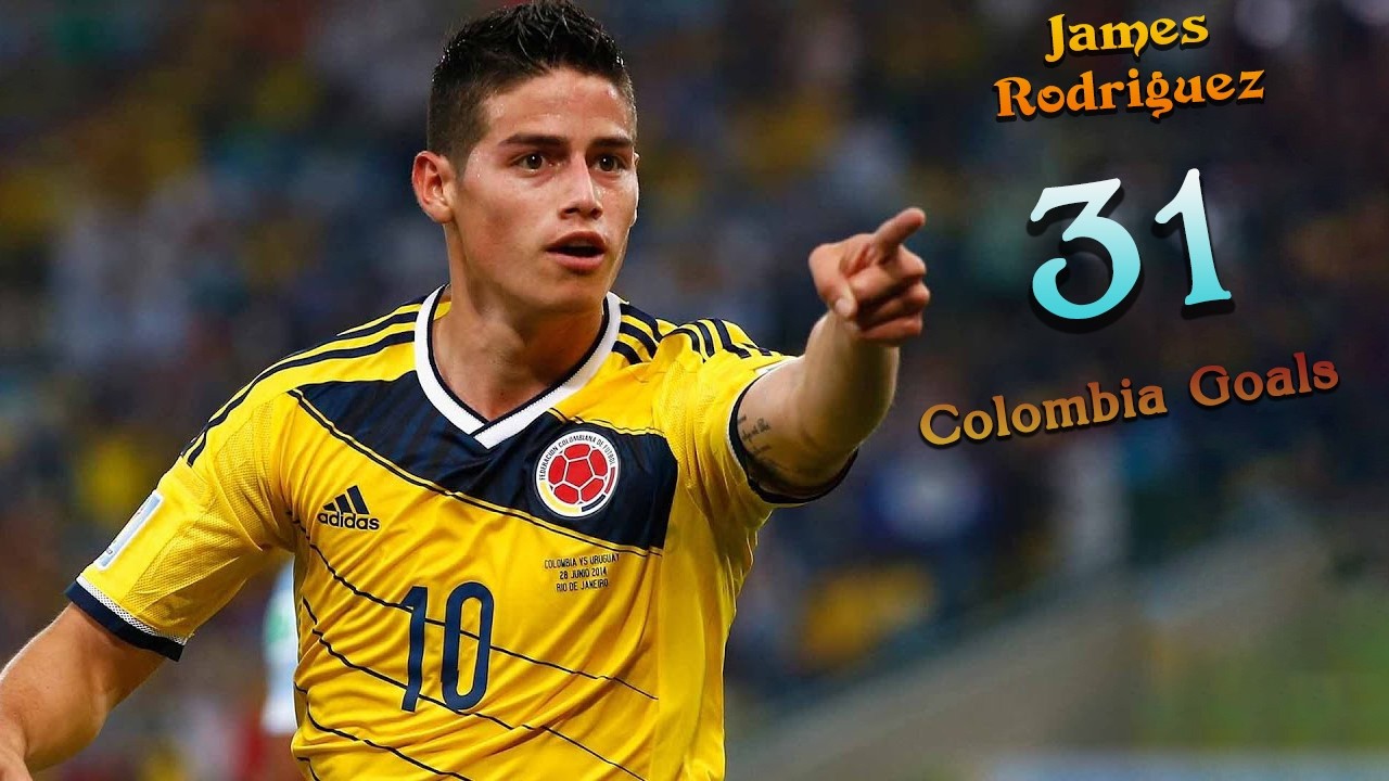 James Rodriguez - All Goals for Colombia