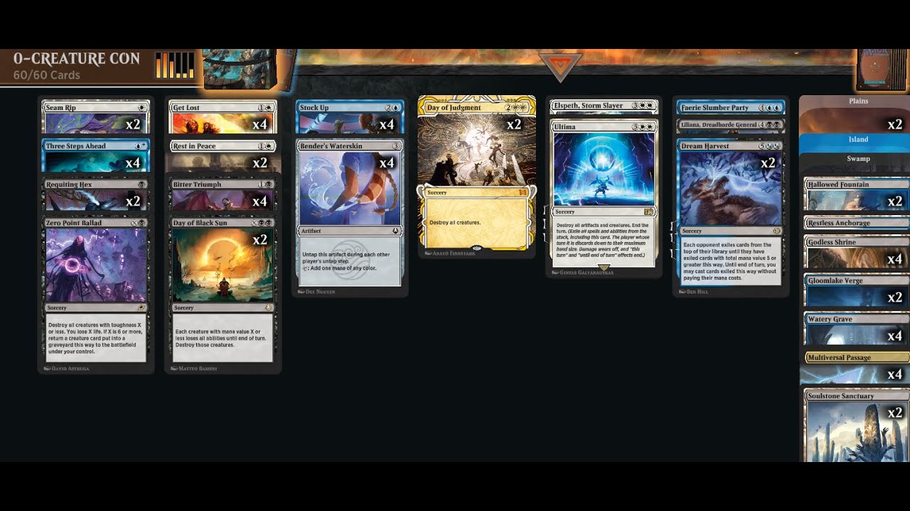 NO CREATURE CONTROL B01 STANDARD MTG!