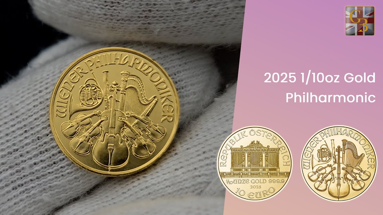 2025 1/10oz Philharmonic Gold Coin: Perfect for Your Bullion Collection