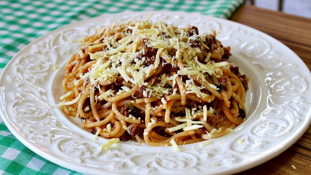 MACARRÃO COM CARNE MOÍDA | ALMOÇO SIMPLES E FÁCIL | Menino Prendado