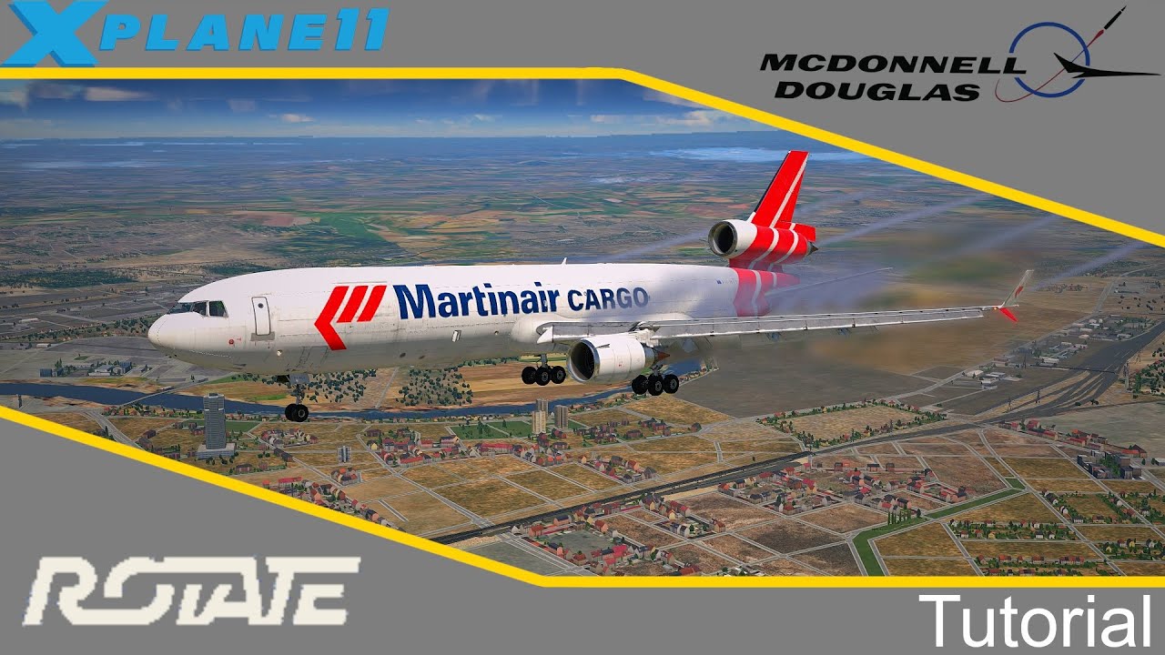Rotate MD-11 | Tutorial | Taxi & Take Off | DEUTSCH