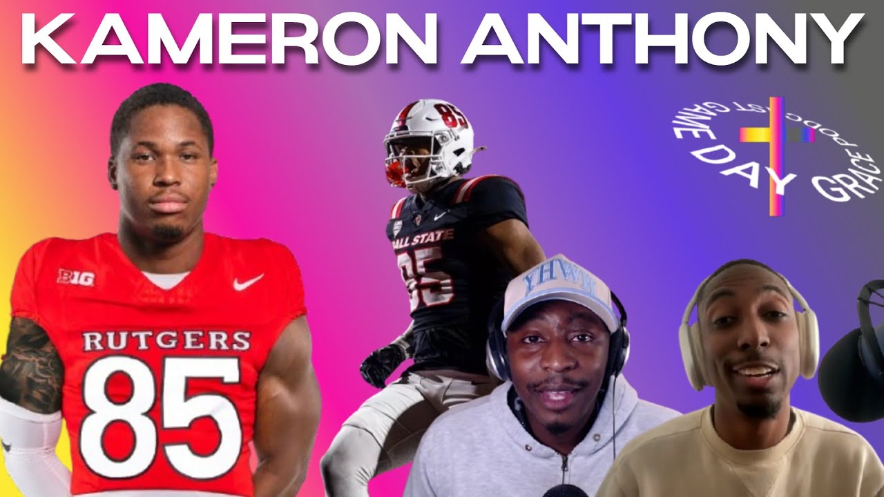 Rutgers Transfer Tight End Kameron Anthony on Importance of Prayer and Indiana High School Football
