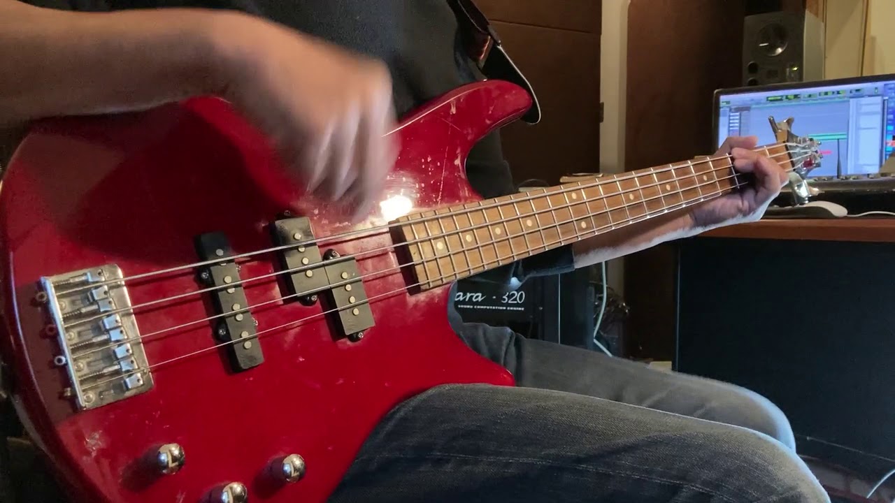 Casablanca Bass cover By Mr. Ray Bassman @ Sara Recording Studio