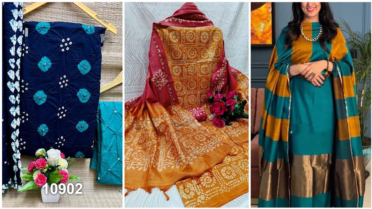 Bandhni dress and cotton dress material 19 February 2026