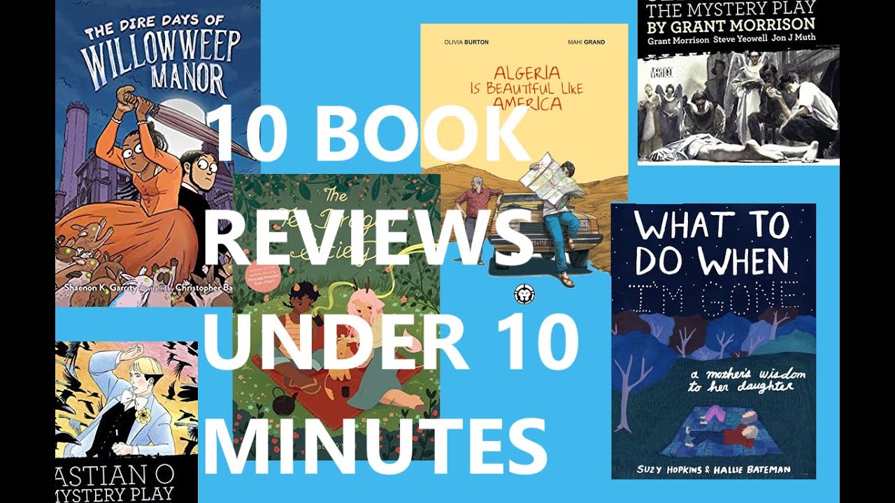 Ep 67  - 10 Book Reviews Under 10 Minutes #12thEdition