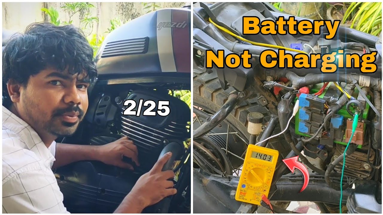 Battery Not Charging in Yezdi Adventure? Troubleshoot with Baby Adventure 2/25