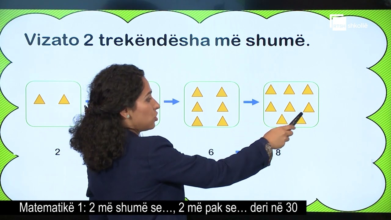 2 më shumë se…, 2 më pak se… deri në 30 | Matematikë 1