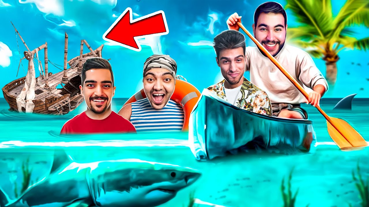 کشتی قدیمی و مخفی رو پیدا کردیم!😱😂 راه رسیدن به شهر رو فهمیدیم#8