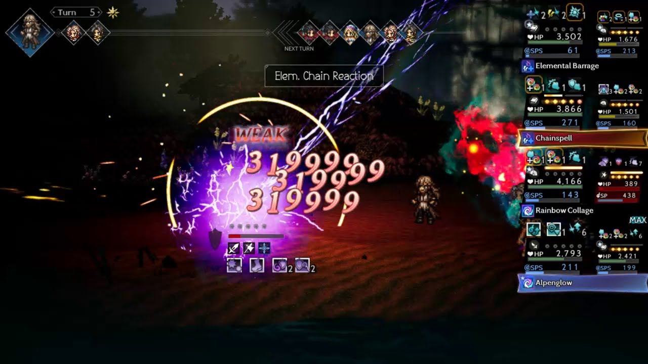 Octopath COTC GEP Rainbow Meta? Beating Mirgardi EX3 and other difficult fights
