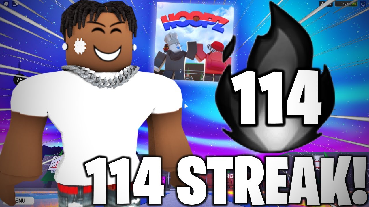 WE TOOK HIS 114 WIN STREAK!?!?!?😱 | (ROBLOX HOOPZ)