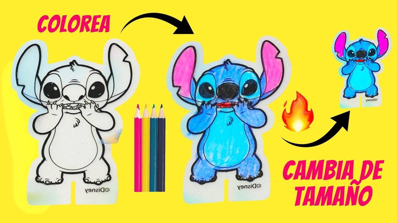 Hacemos miniaturas de Lilo y Stitch
