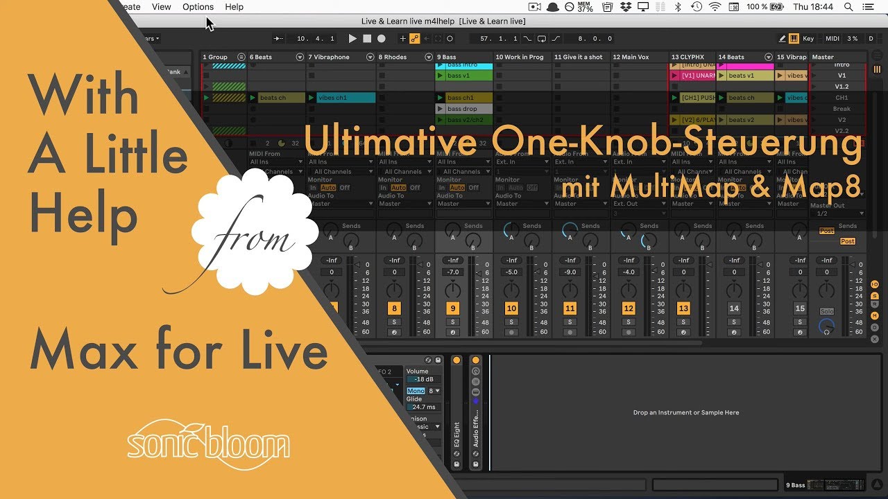 Ultimative One-Knob-Steuerung⎜With a Little Help from Max for Live