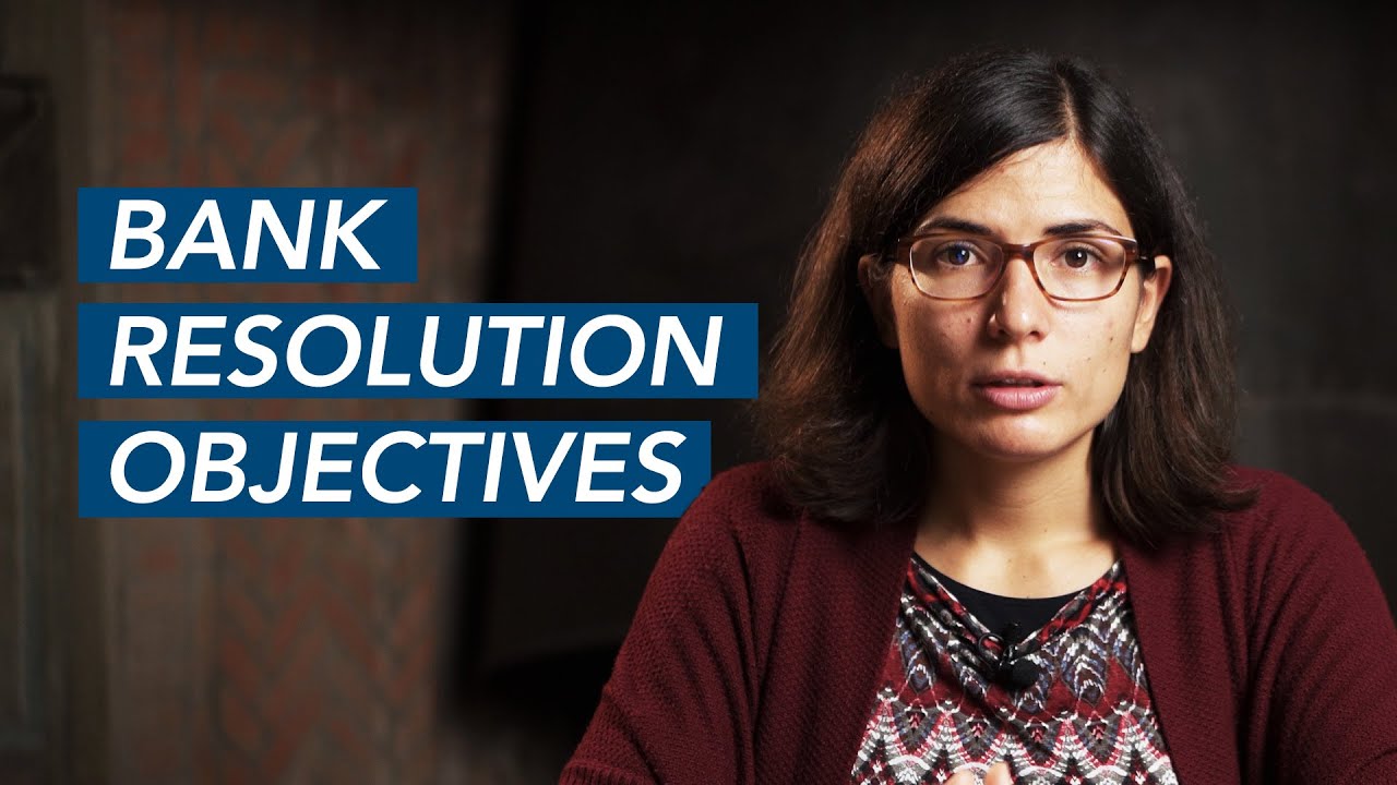 The Objectives of Bank Resolution (Maria Ana Barata) - #FBFpills