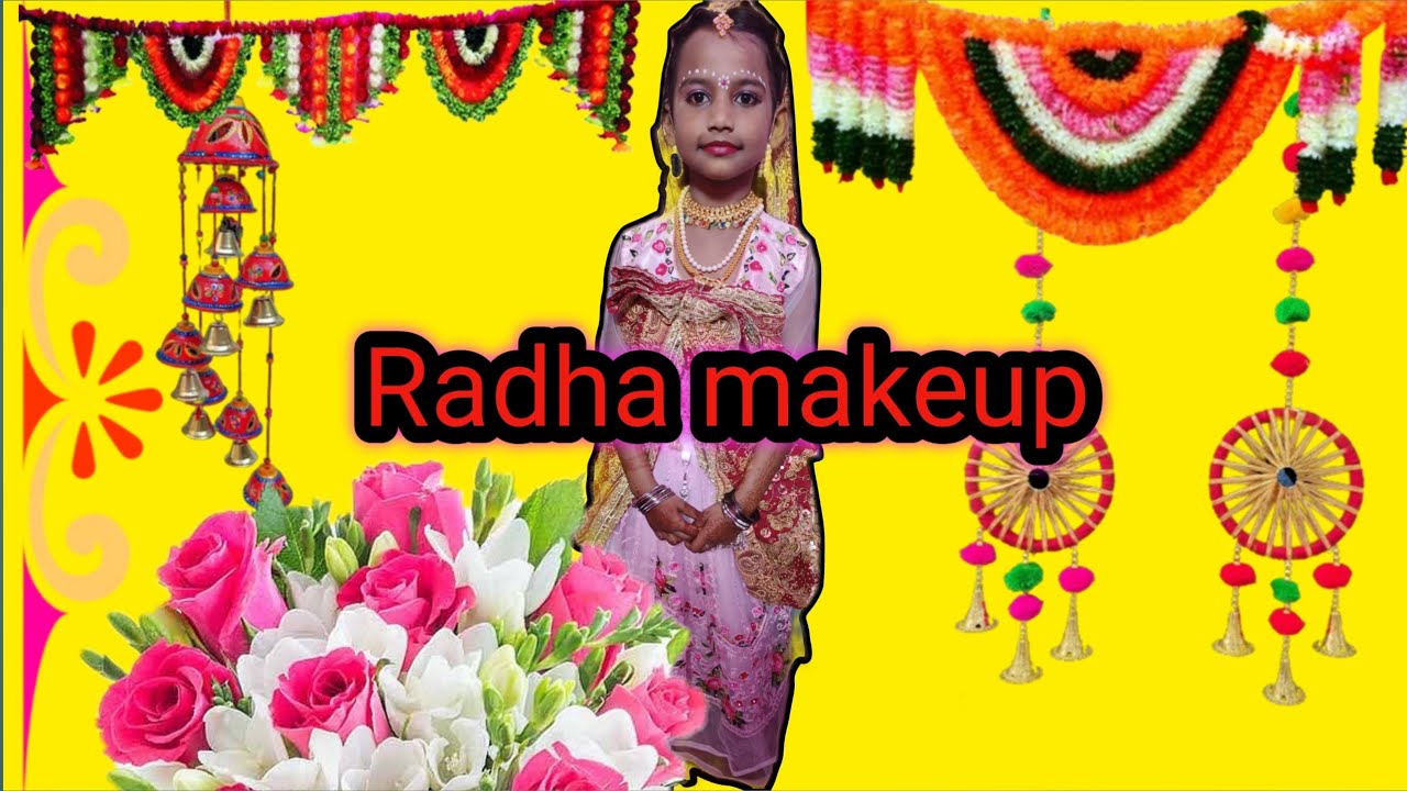 Radha Look For School Celebration || Radha Makeup || Radha Getup|| Odia Vlogger Priya 