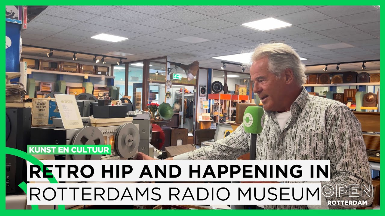Rotterdams Radio Museum bestaat 25 jaar: 'Een plaat beluisteren zoals bedoeld is' | KUNST EN CULTUUR
