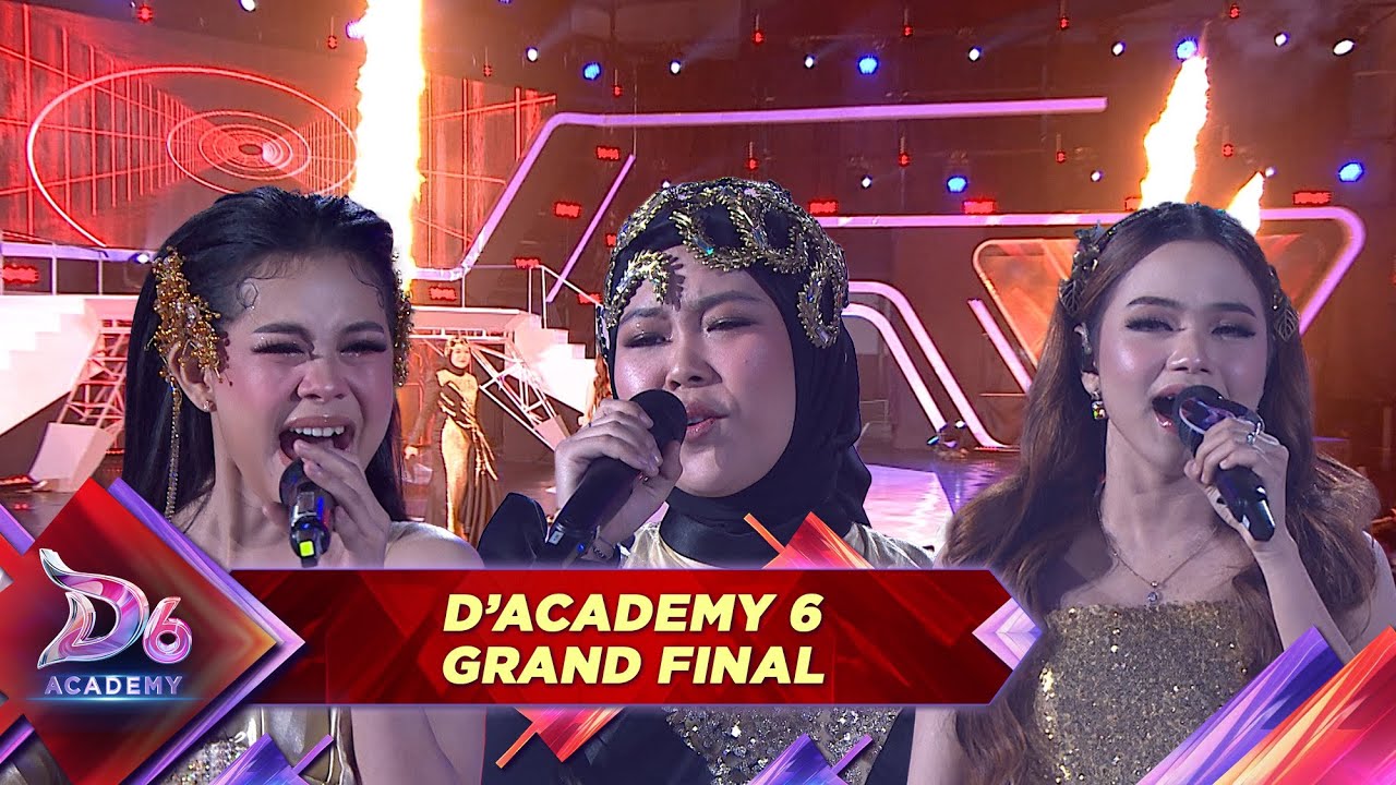 Kasih Sentuhan Rock! Selfi Yamma-Lady Rara-Melly Lee "Tak Bisa Menunggu" Tampil Energik  D'Academy 6