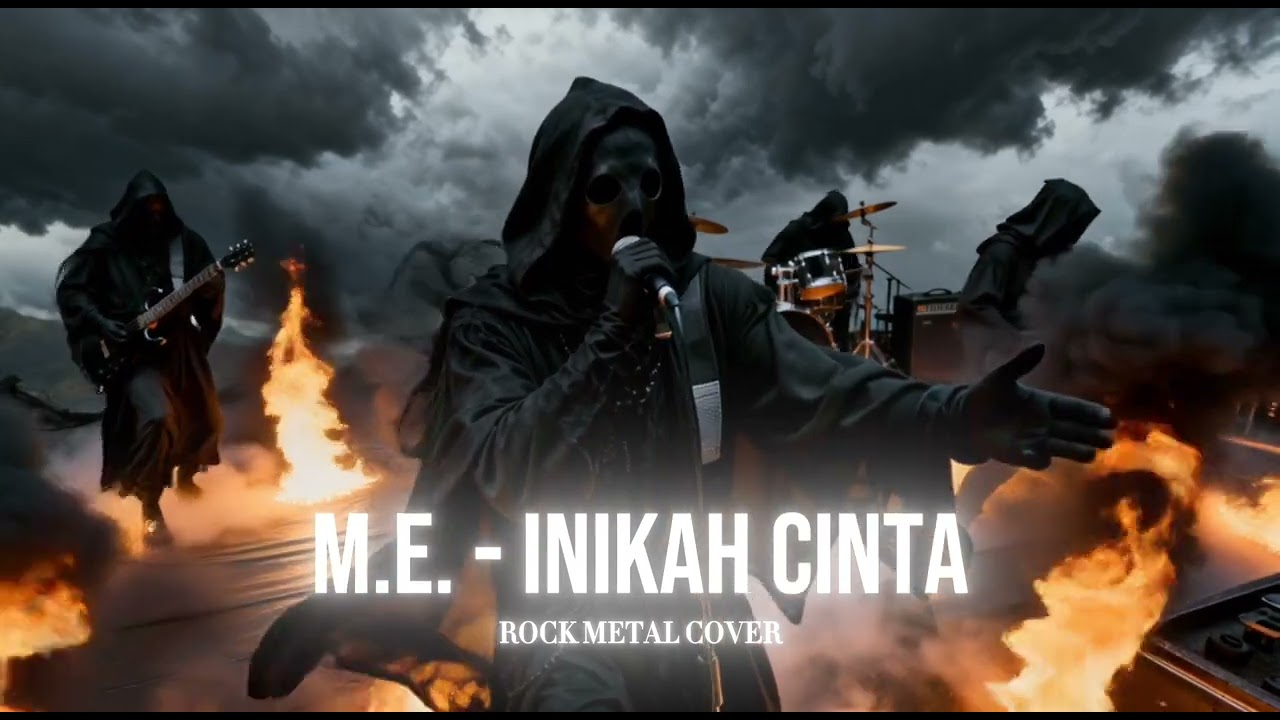 M E - Inikah Cinta | Rock Metal Cover by Darker Frequencies
