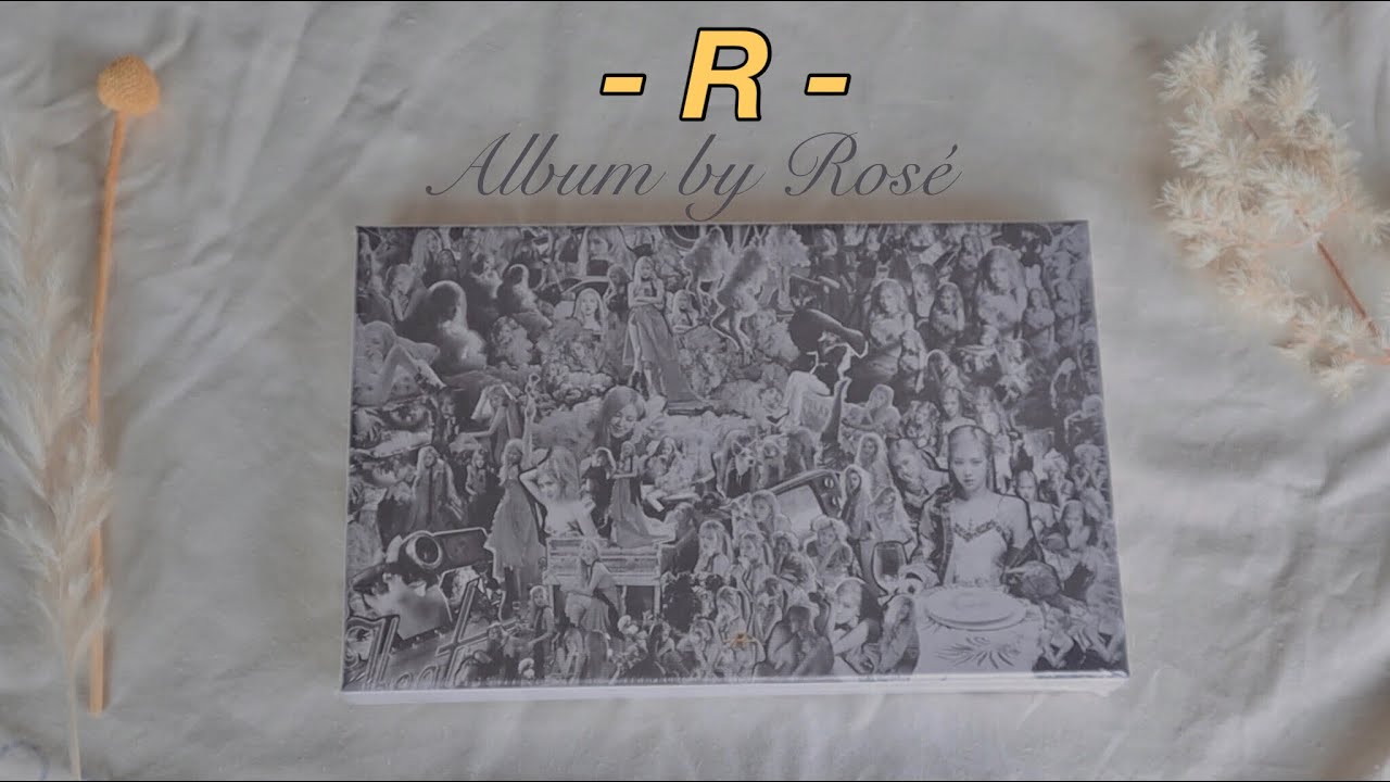 *Calm unboxing* of Debut Album -R- by Ros&eacute;